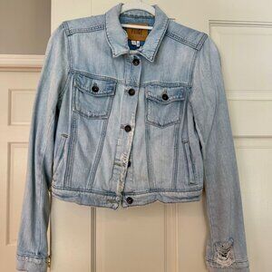 Paige Distressed Denim Jacket